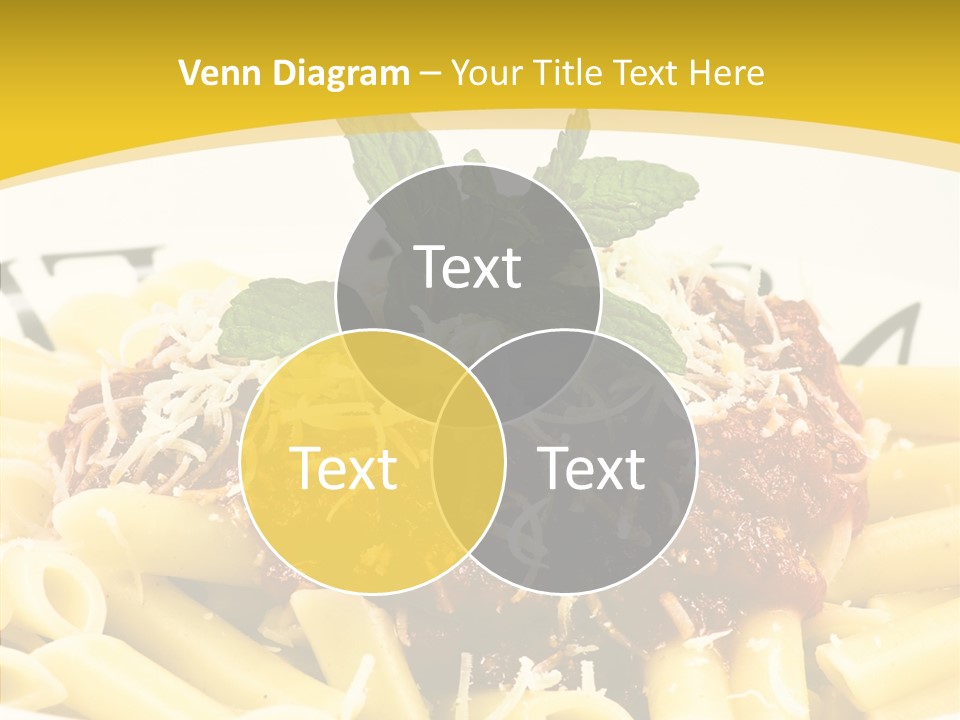 Garnish Macaroni Cook PowerPoint Template