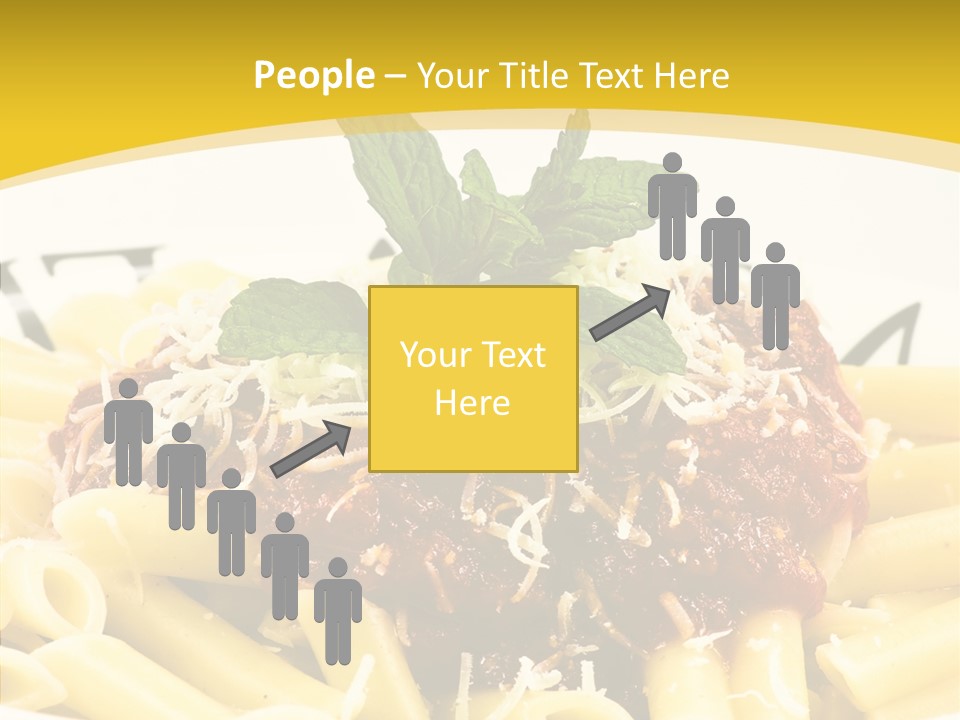 Garnish Macaroni Cook PowerPoint Template