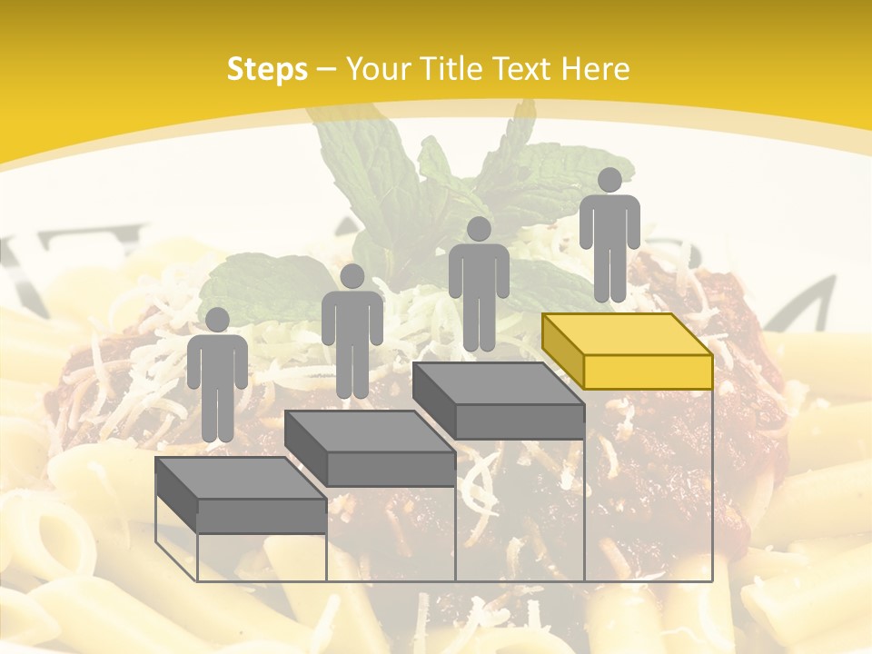 Garnish Macaroni Cook PowerPoint Template