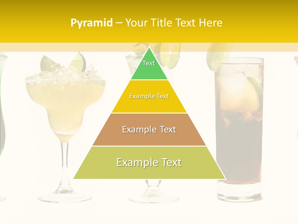 Mixing Frozen Rum PowerPoint Template