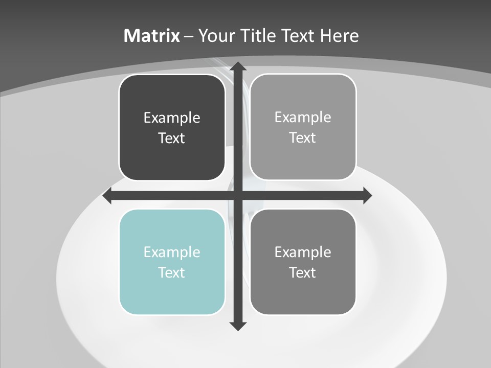 Diner Question Cooking PowerPoint Template