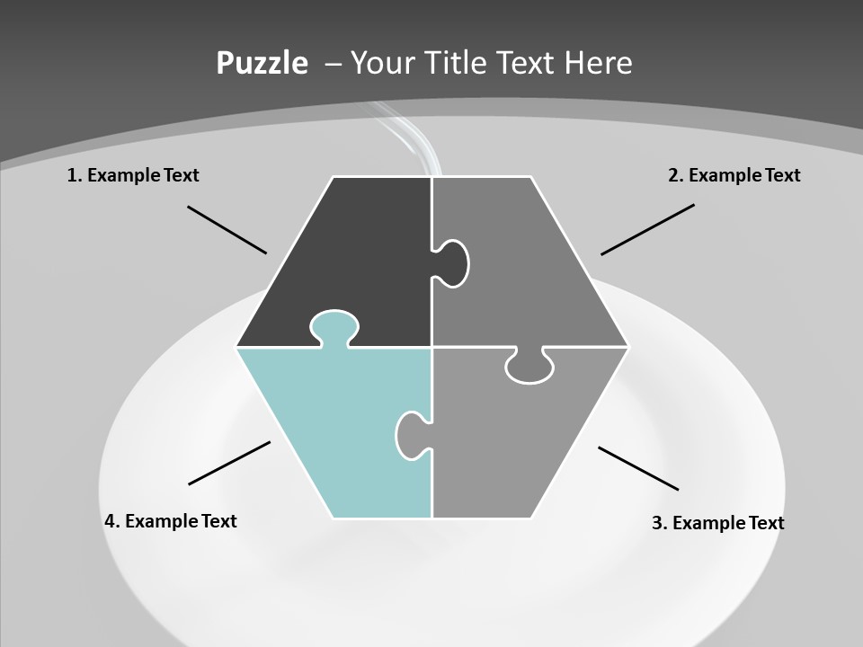 Diner Question Cooking PowerPoint Template