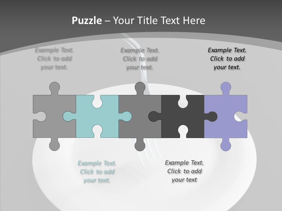 Diner Question Cooking PowerPoint Template