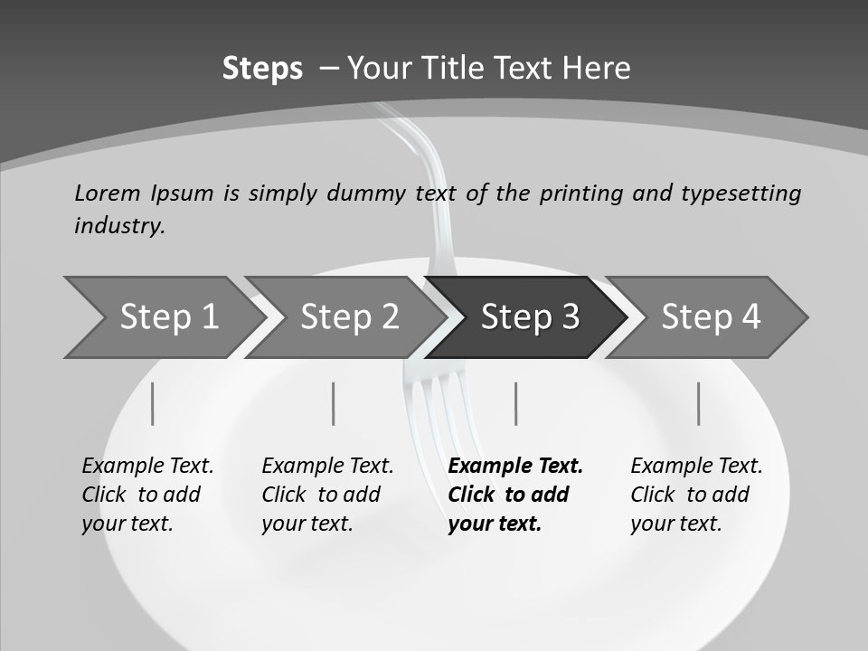 Diner Question Cooking PowerPoint Template
