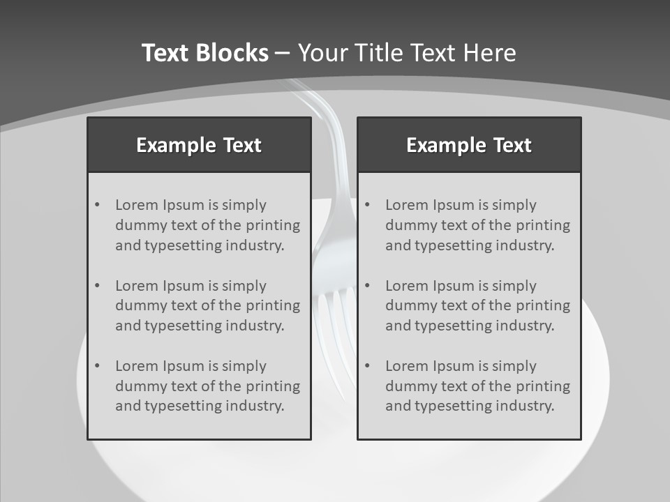 Diner Question Cooking PowerPoint Template