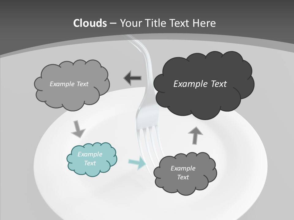 Diner Question Cooking PowerPoint Template