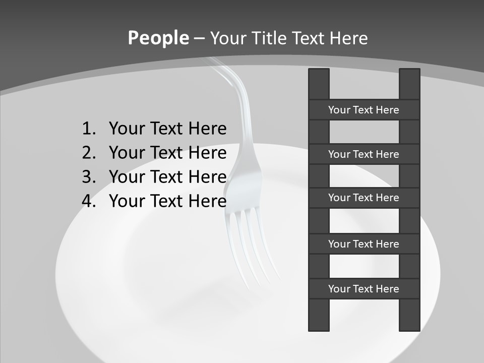 Diner Question Cooking PowerPoint Template