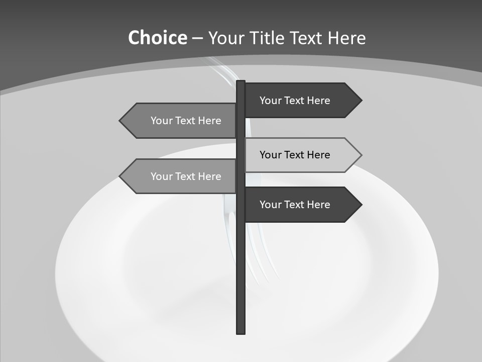 Diner Question Cooking PowerPoint Template