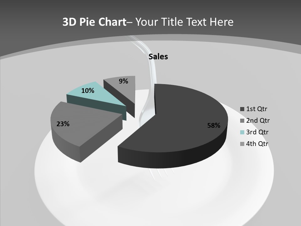 Diner Question Cooking PowerPoint Template