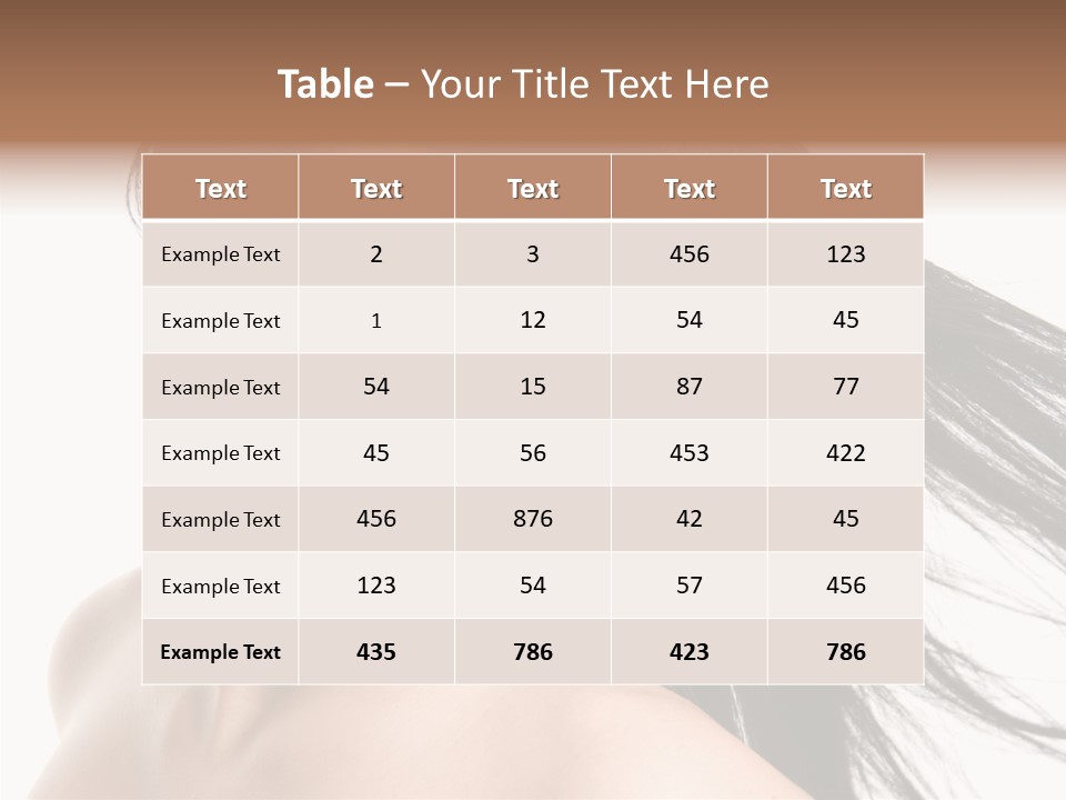Style  Makeup PowerPoint Template