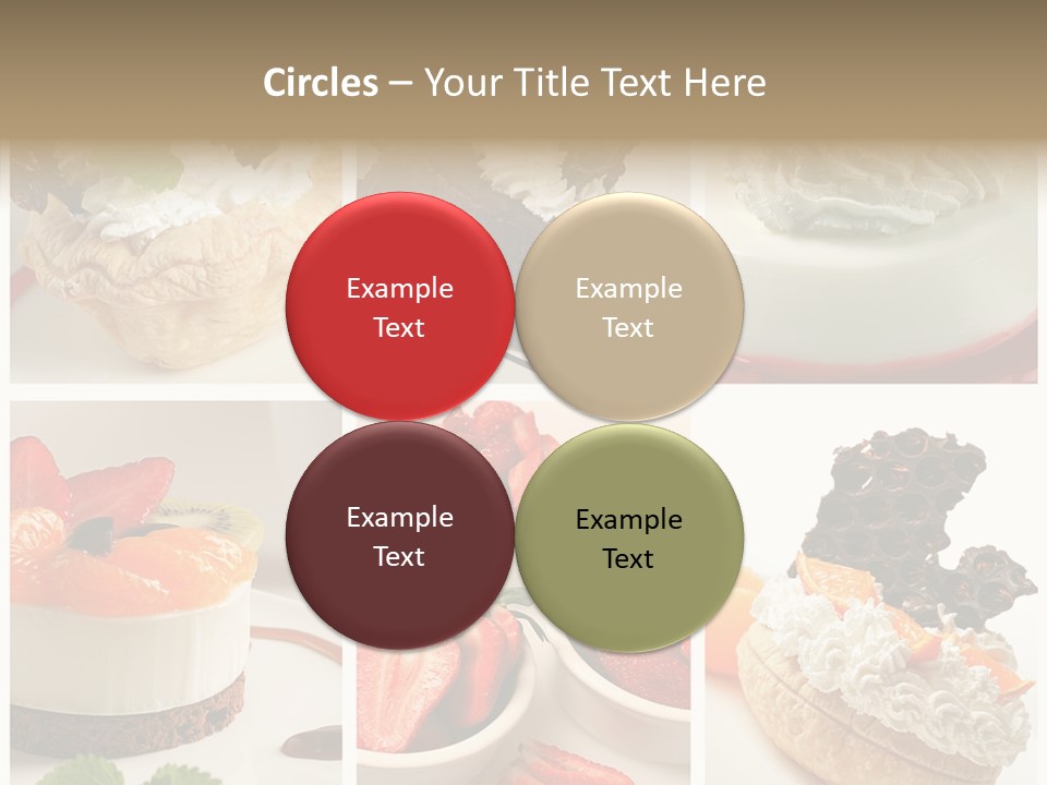 Herb Leave Cream PowerPoint Template