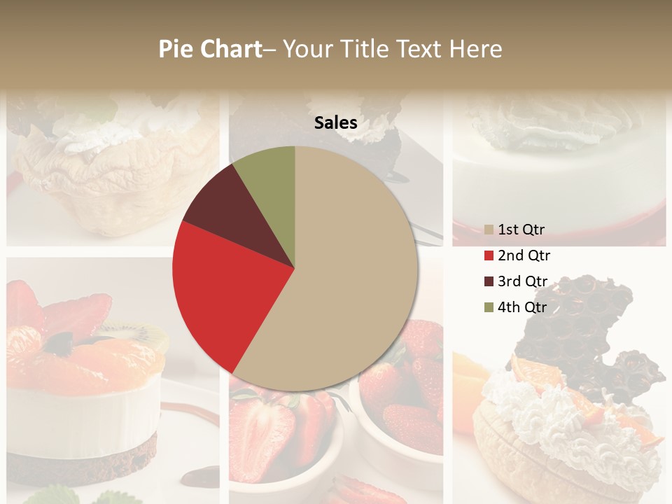 Herb Leave Cream PowerPoint Template