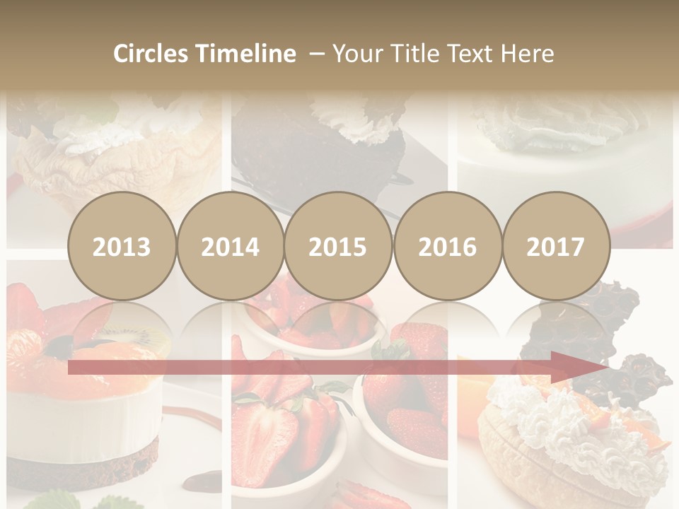 Herb Leave Cream PowerPoint Template