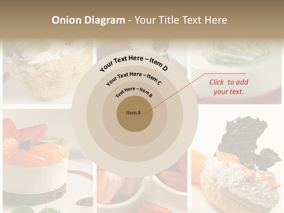 Herb Leave Cream PowerPoint Template