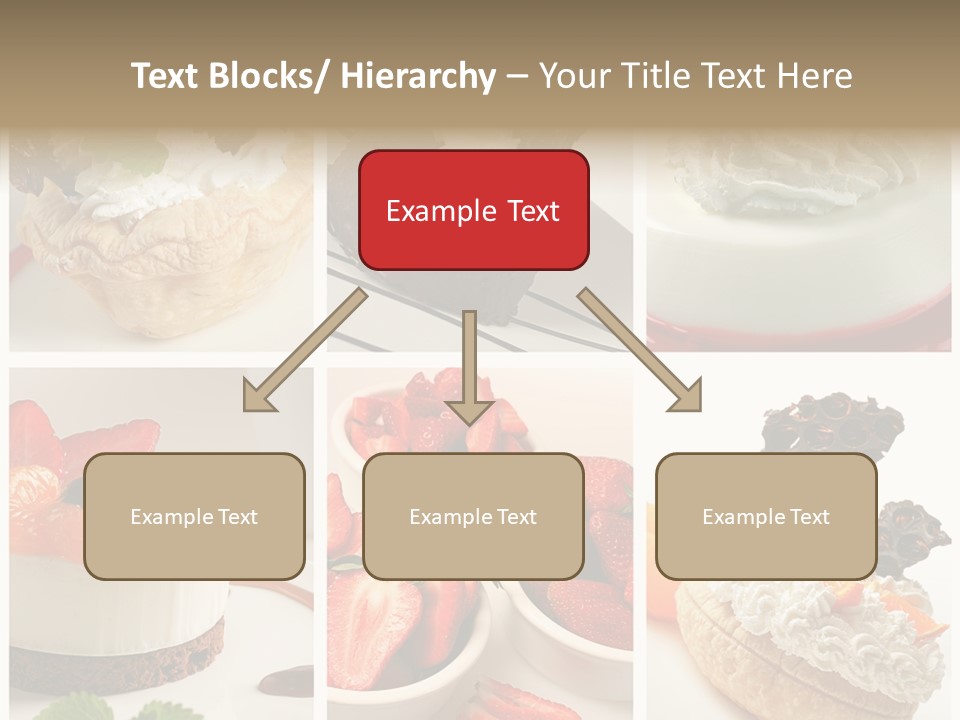 Herb Leave Cream PowerPoint Template