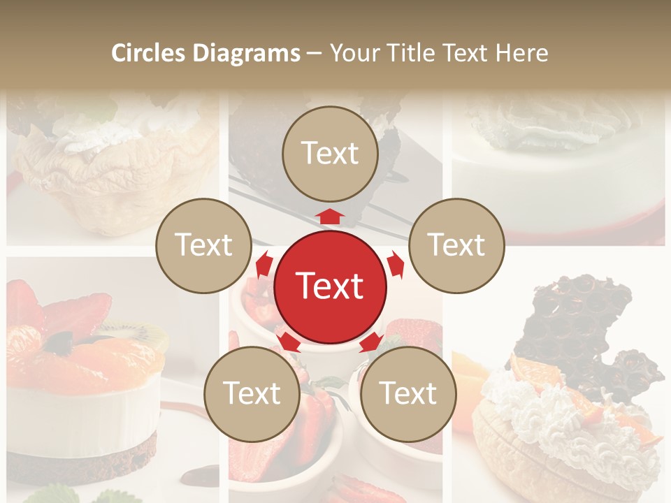 Herb Leave Cream PowerPoint Template