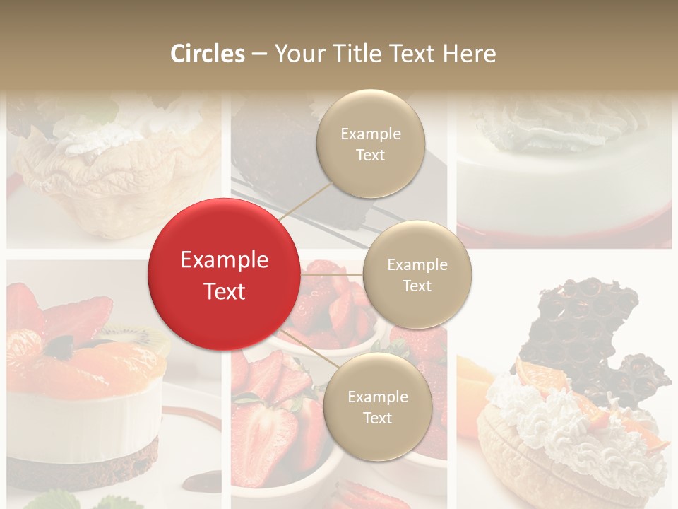 Herb Leave Cream PowerPoint Template