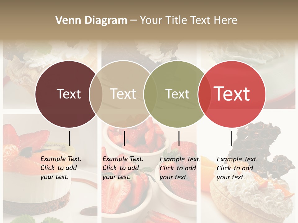 Herb Leave Cream PowerPoint Template