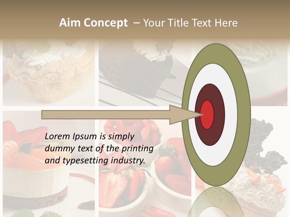 Herb Leave Cream PowerPoint Template