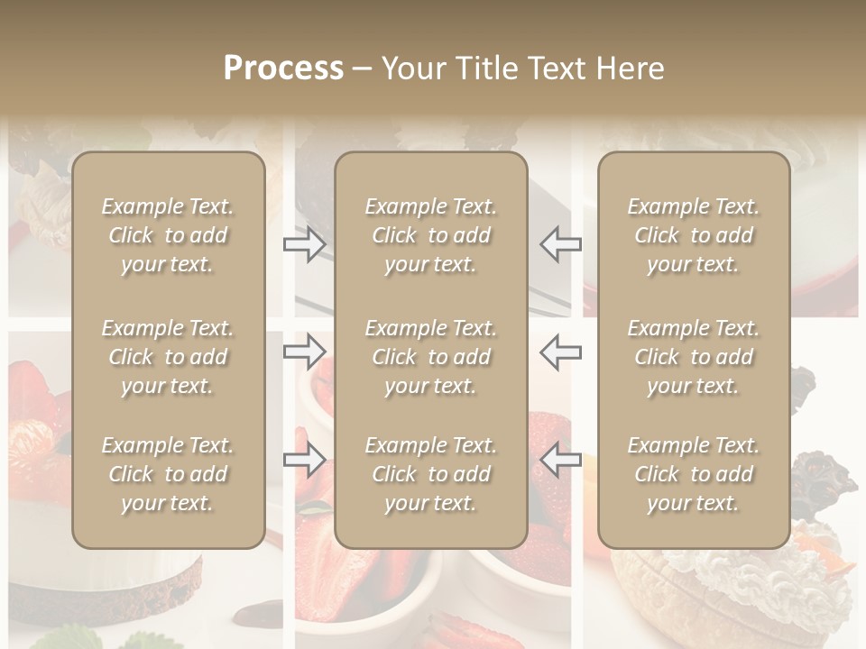 Herb Leave Cream PowerPoint Template