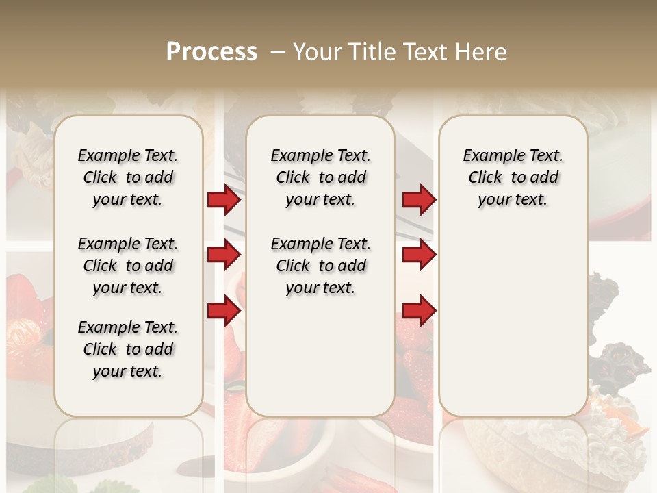 Herb Leave Cream PowerPoint Template