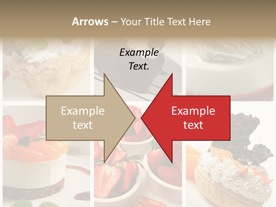 Herb Leave Cream PowerPoint Template