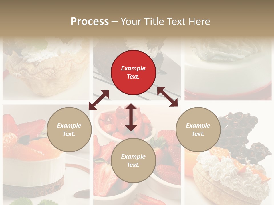 Herb Leave Cream PowerPoint Template