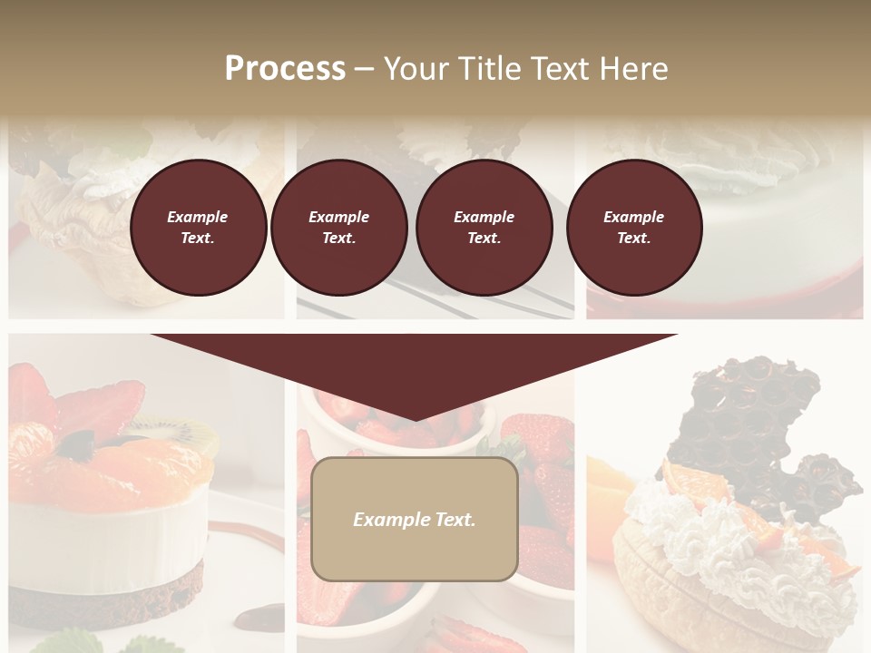 Herb Leave Cream PowerPoint Template