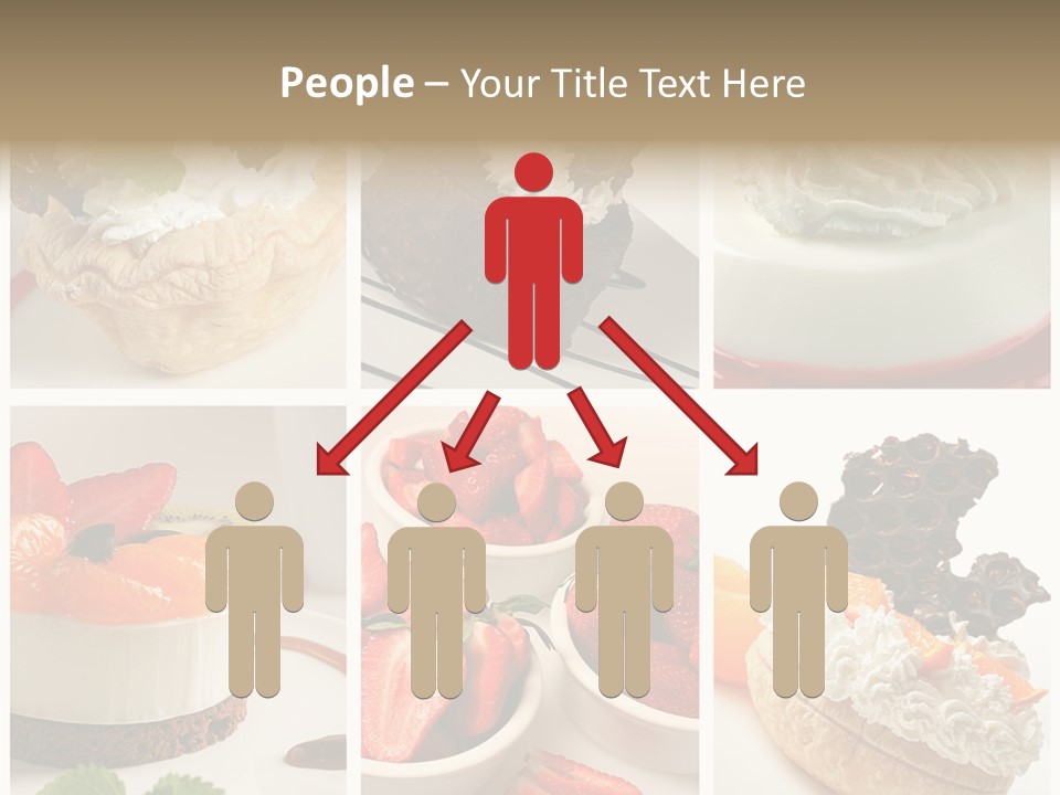 Herb Leave Cream PowerPoint Template