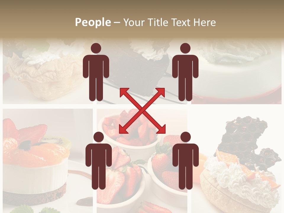 Herb Leave Cream PowerPoint Template