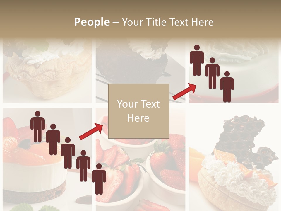 Herb Leave Cream PowerPoint Template