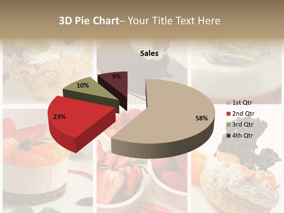 Herb Leave Cream PowerPoint Template