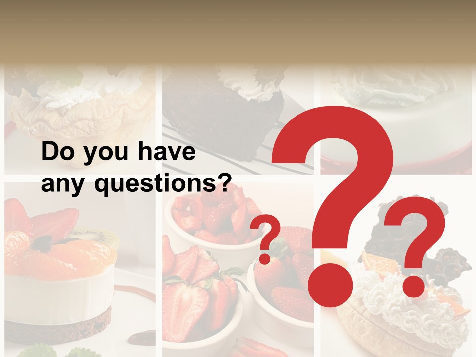 Herb Leave Cream PowerPoint Template