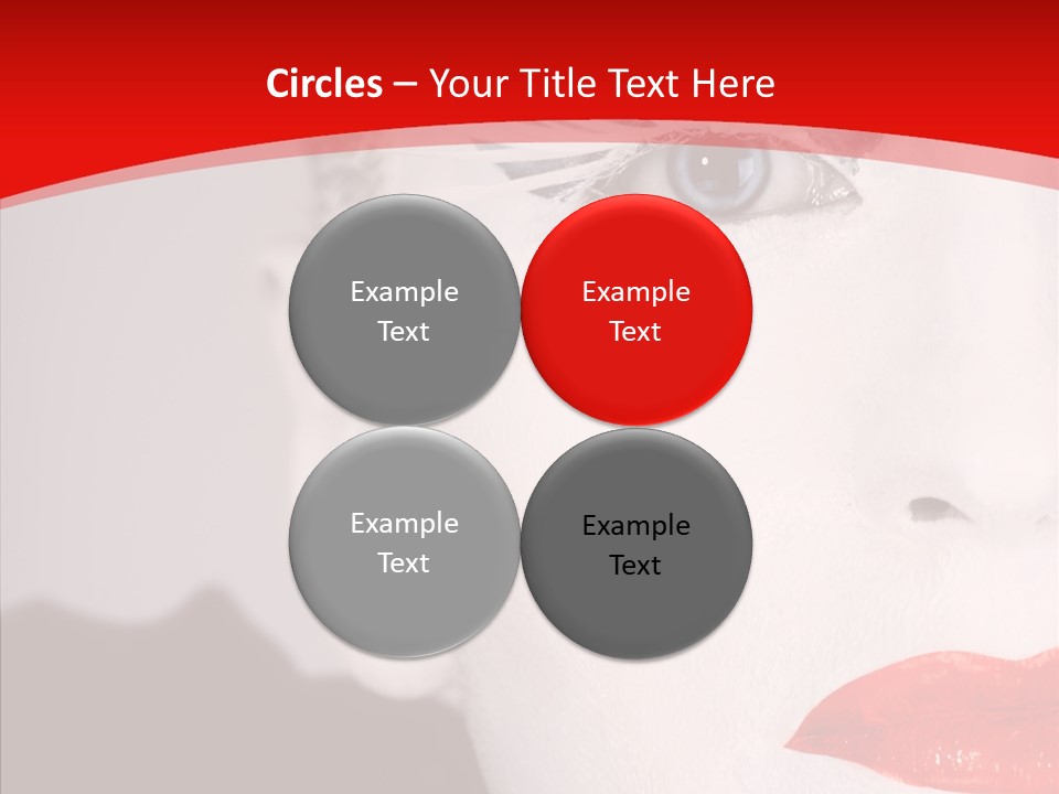 Beauty Make Up Underground PowerPoint Template