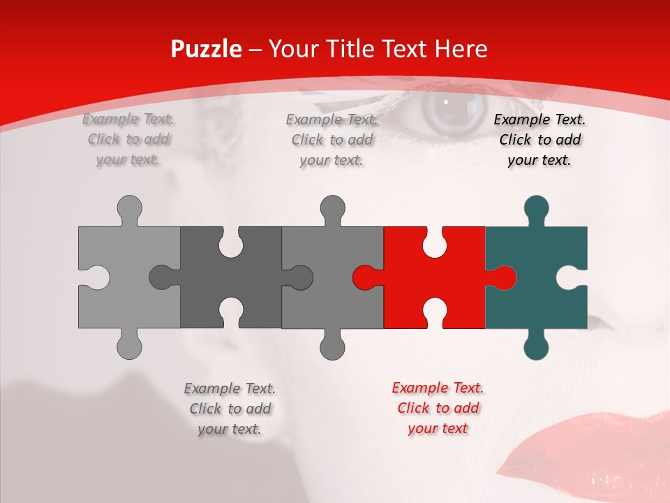 Beauty Make Up Underground PowerPoint Template