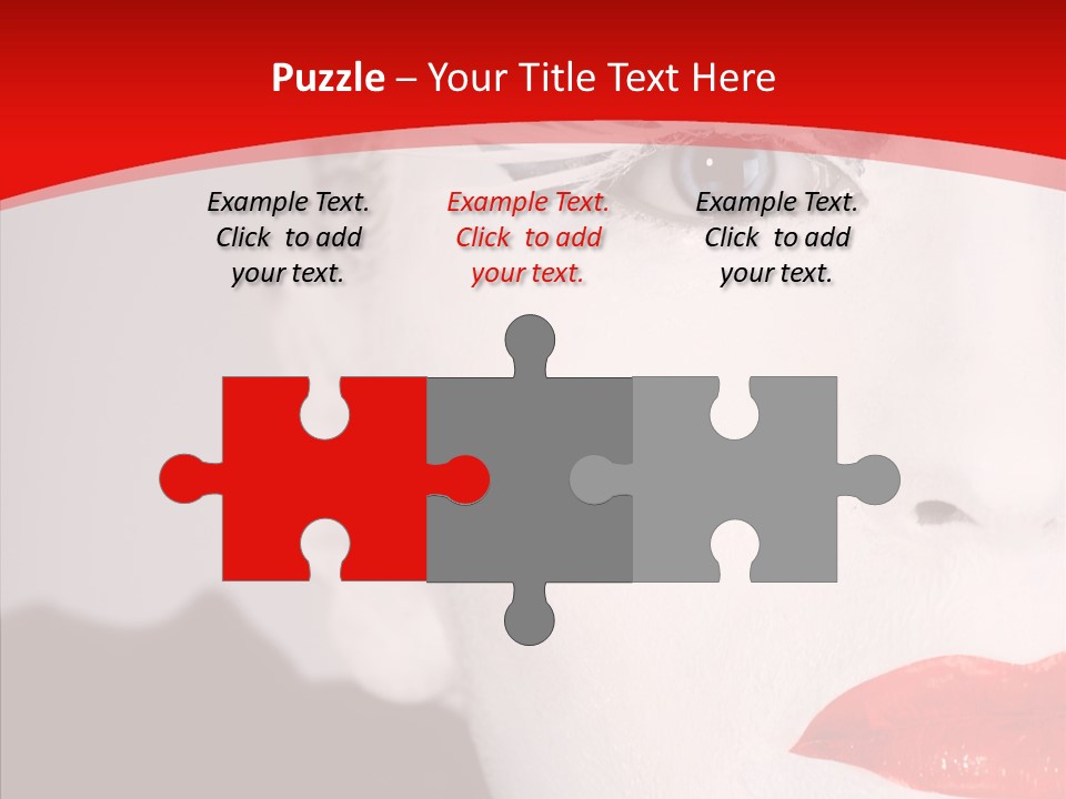 Beauty Make Up Underground PowerPoint Template