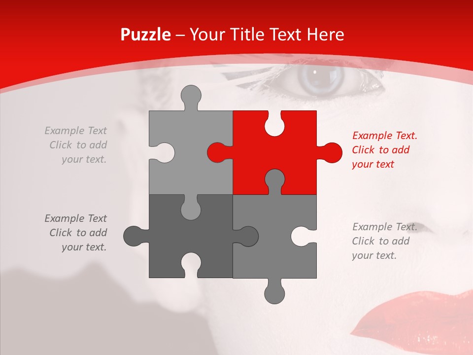 Beauty Make Up Underground PowerPoint Template