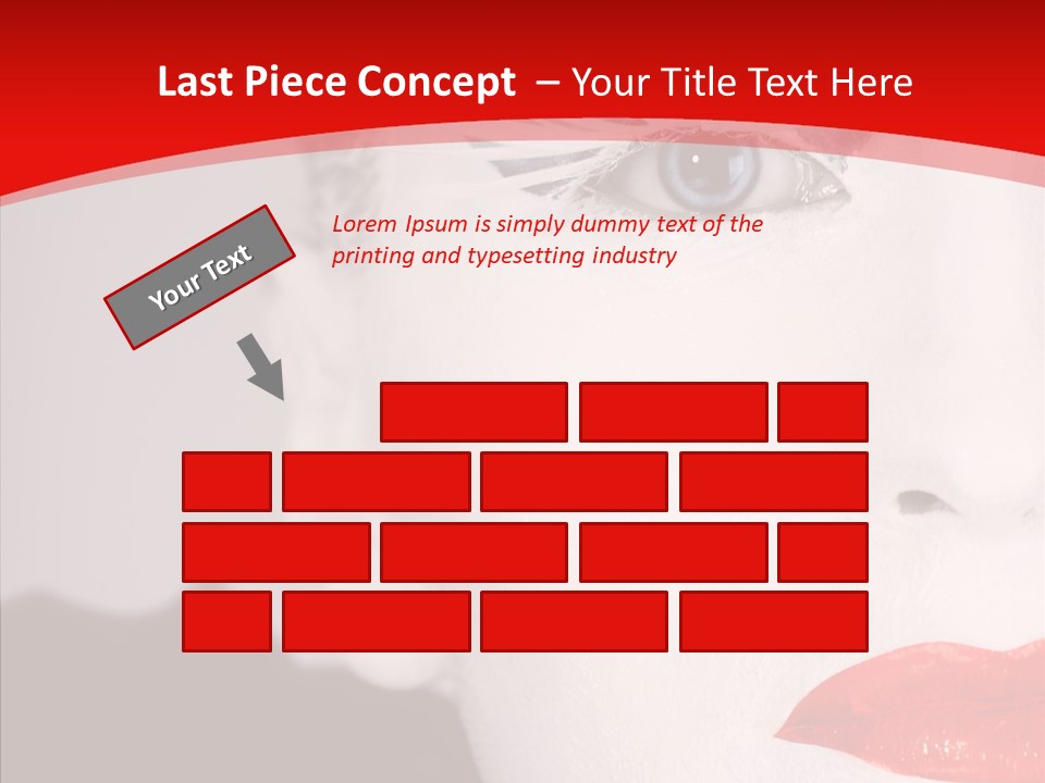 Beauty Make Up Underground PowerPoint Template