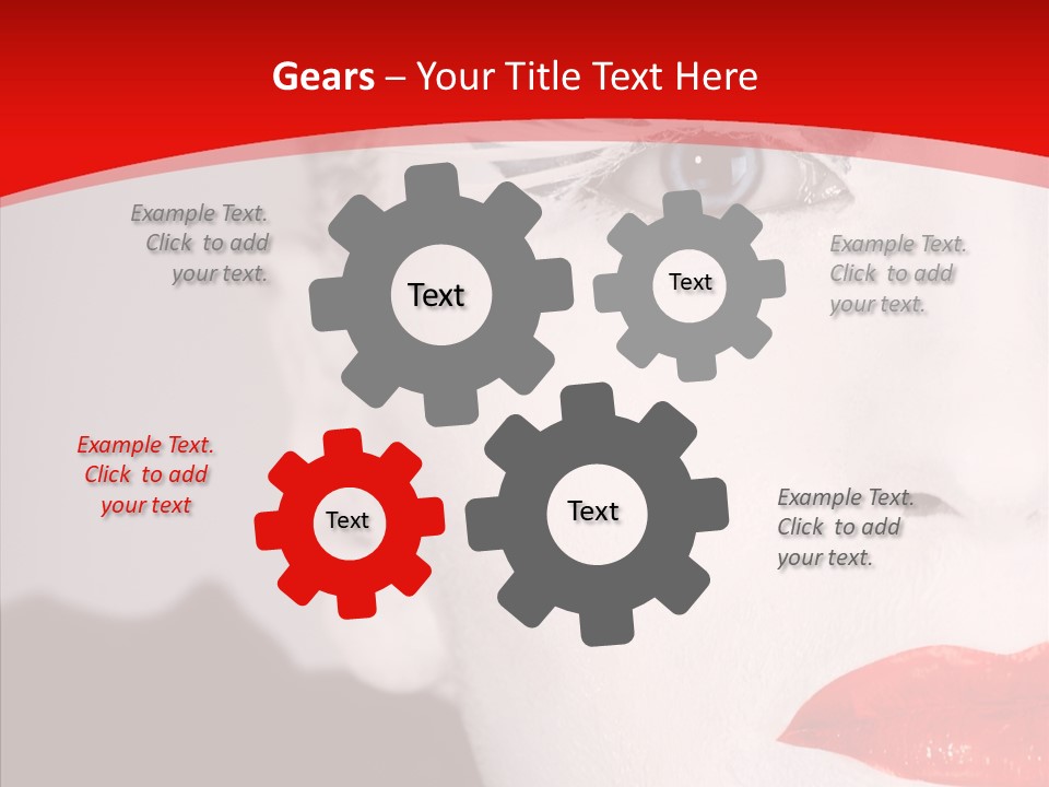 Beauty Make Up Underground PowerPoint Template