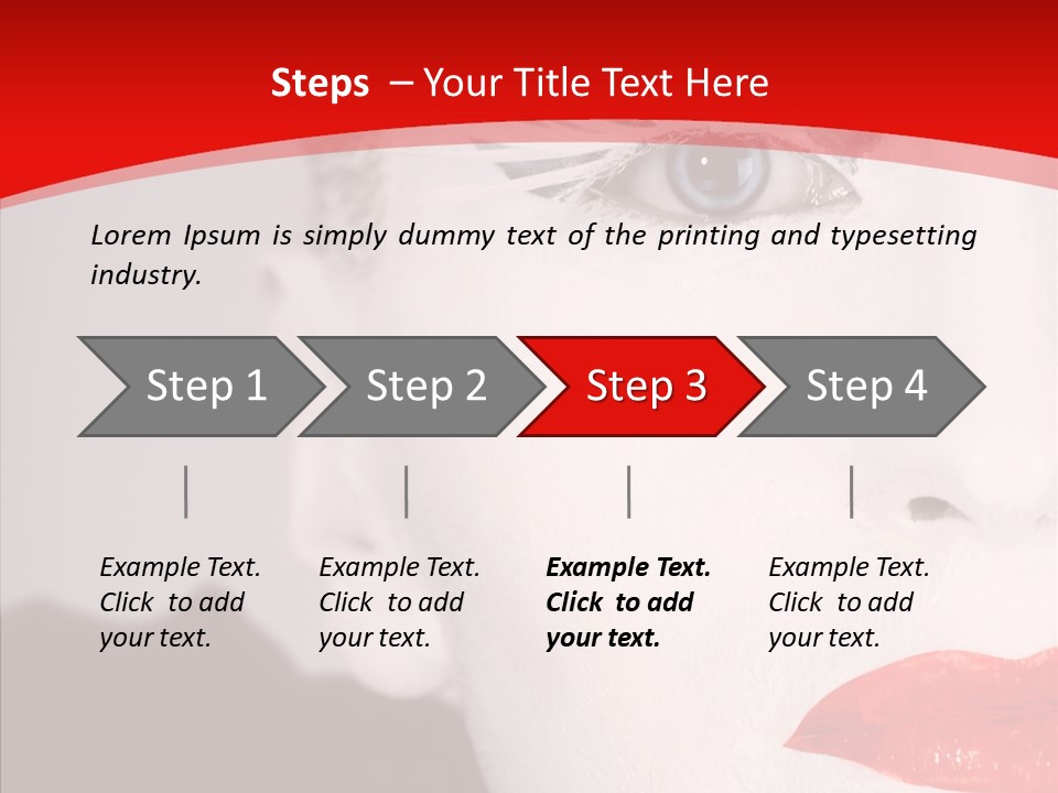 Beauty Make Up Underground PowerPoint Template