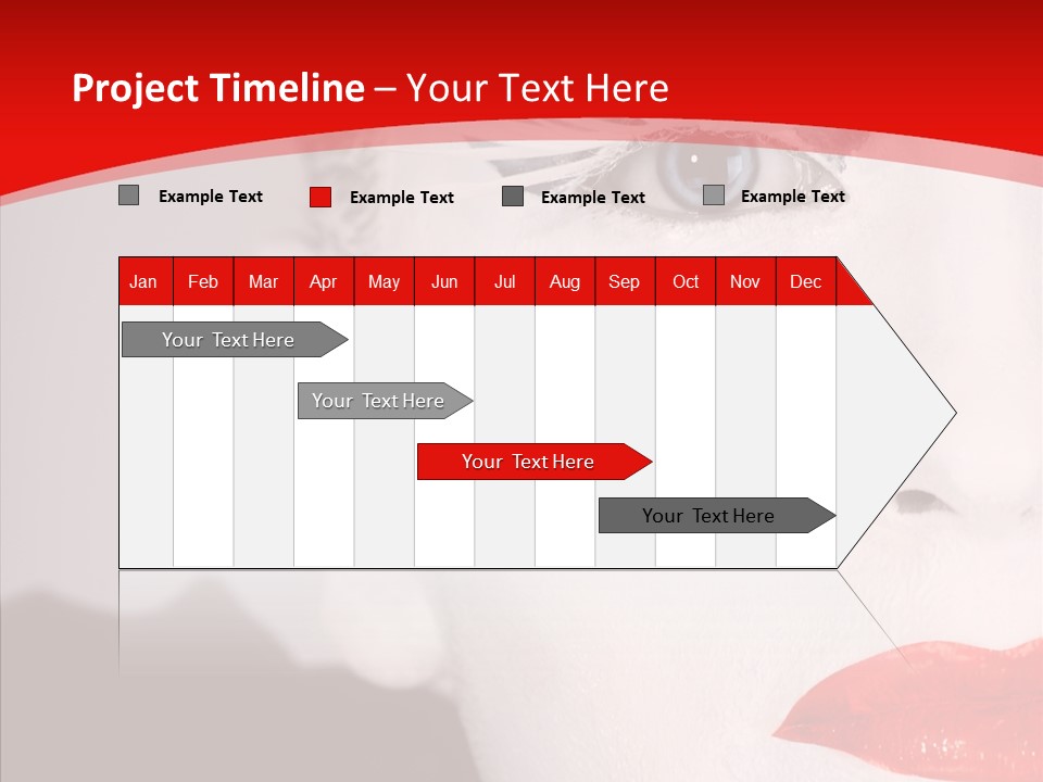 Beauty Make Up Underground PowerPoint Template
