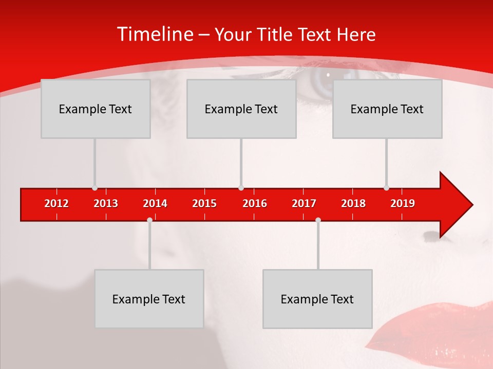 Beauty Make Up Underground PowerPoint Template