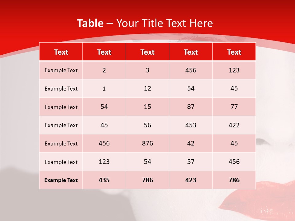 Beauty Make Up Underground PowerPoint Template