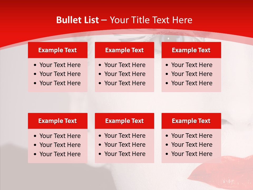 Beauty Make Up Underground PowerPoint Template