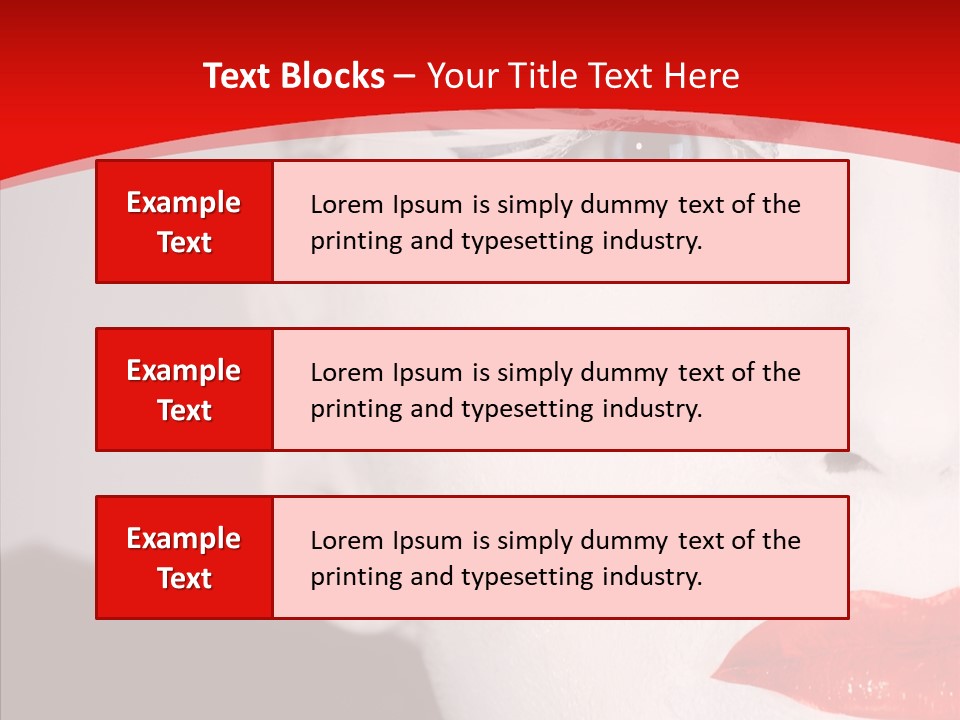 Beauty Make Up Underground PowerPoint Template