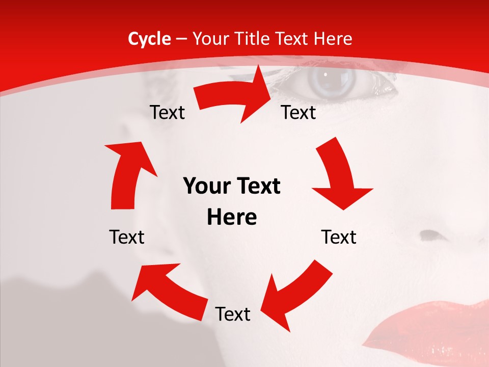 Beauty Make Up Underground PowerPoint Template