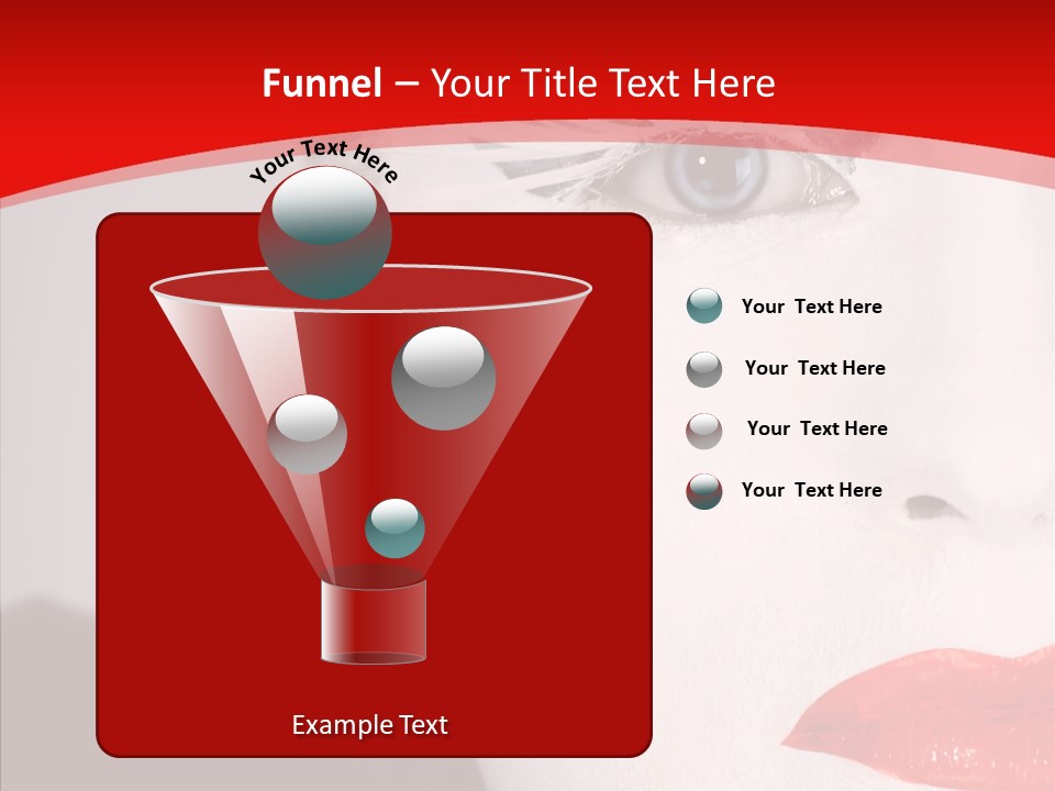 Beauty Make Up Underground PowerPoint Template