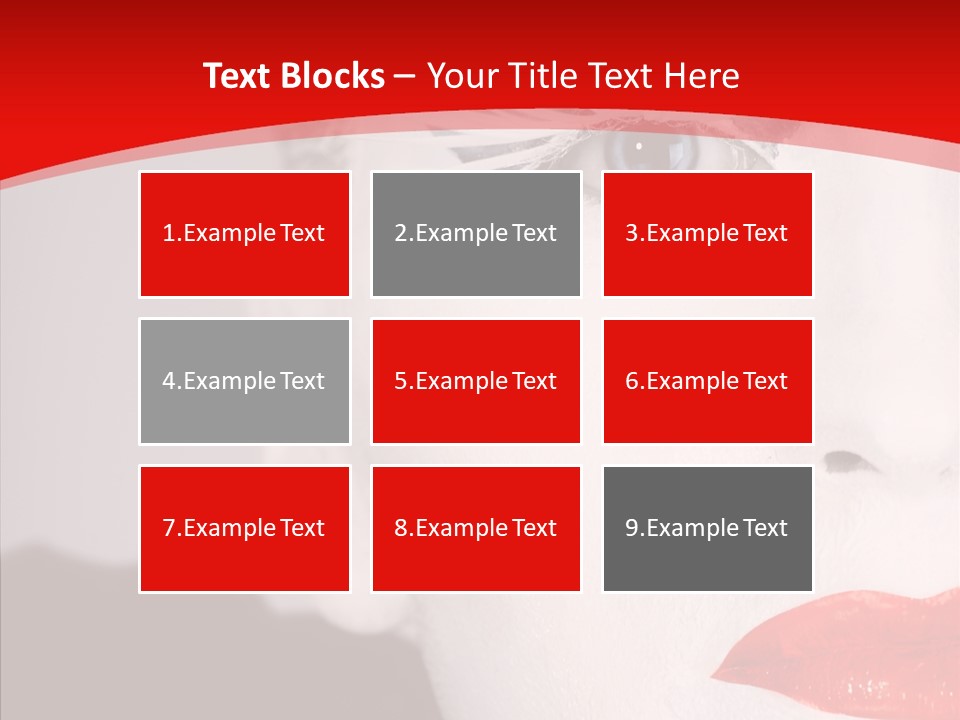 Beauty Make Up Underground PowerPoint Template