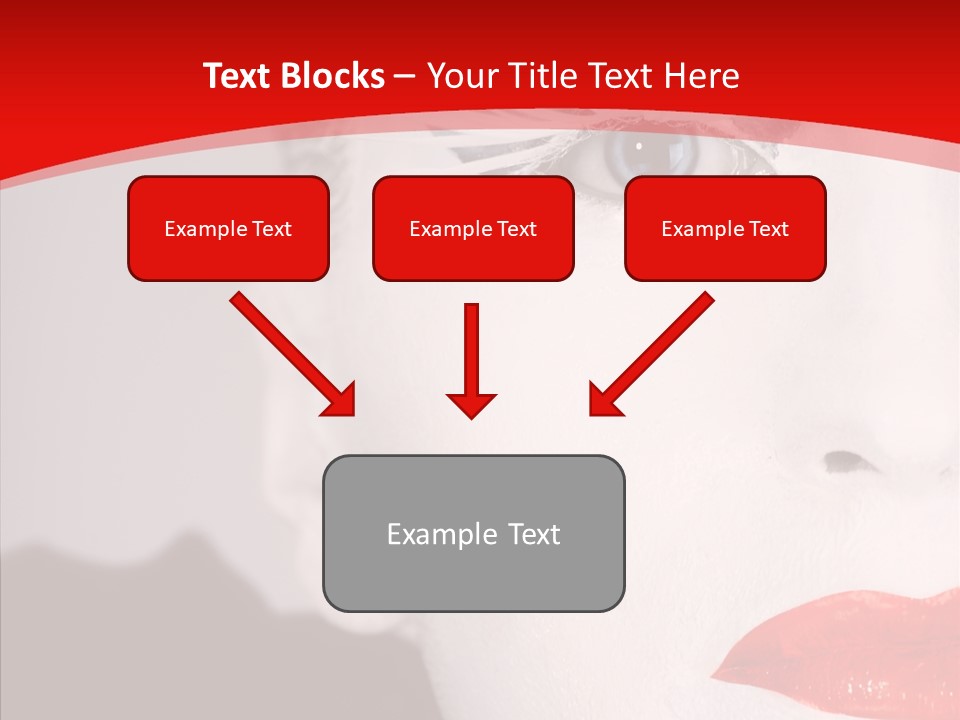 Beauty Make Up Underground PowerPoint Template
