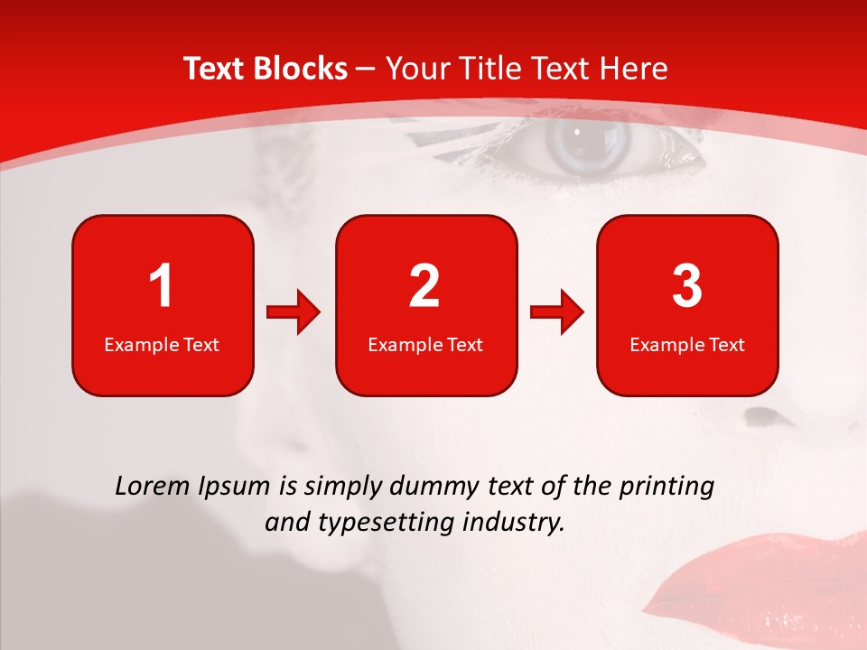 Beauty Make Up Underground PowerPoint Template